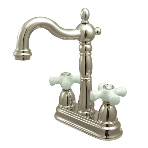 Bar Faucet W/out Pop-Up Rod, Polished Nickel